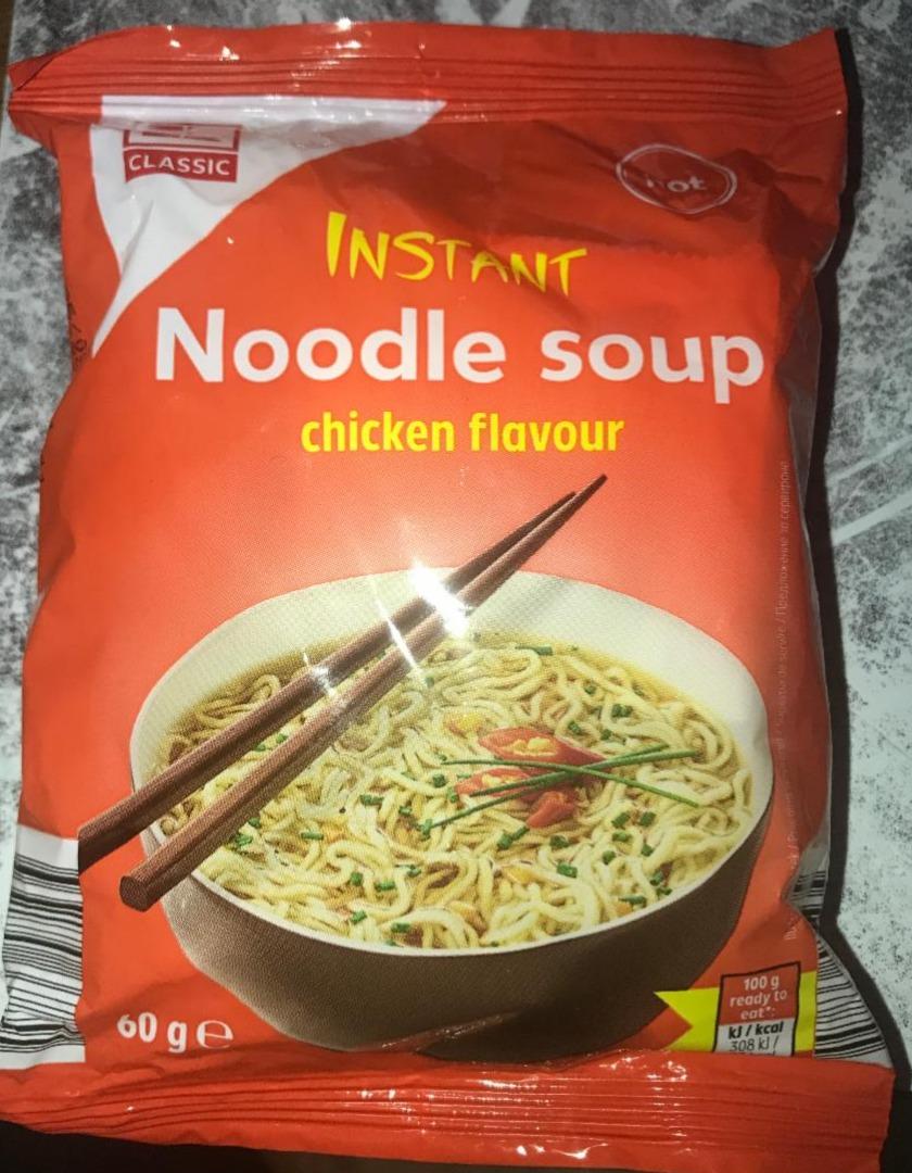 Fotografie - Instant Noodle soup chicken flavour hot K-Classic