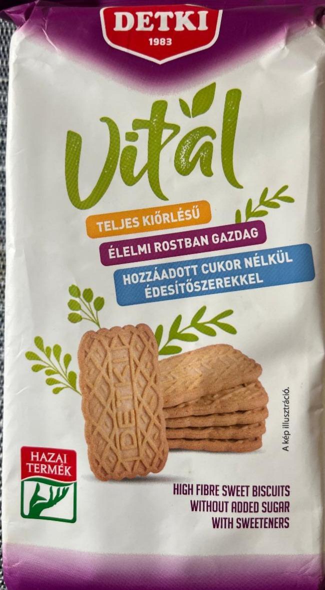 Fotografie - Vital high fibre sweet biscuits Detki