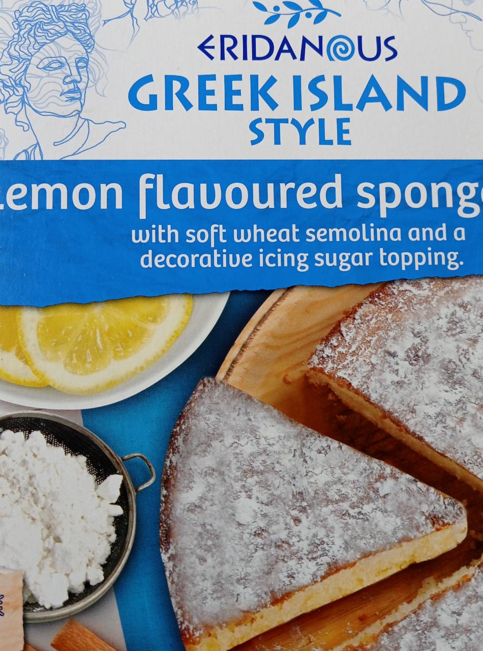 Fotografie - Lemon flavoured sponge cake Eridanous