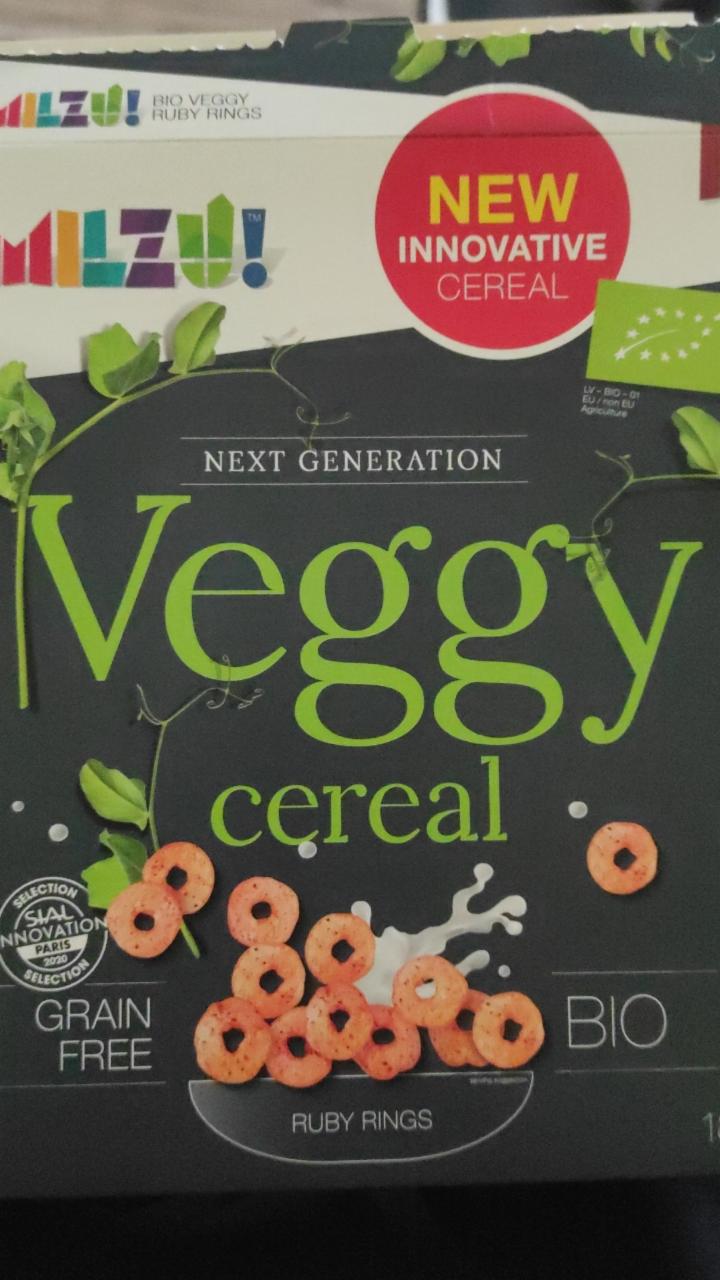 Fotografie - Bio Veggy Cereal Ruby Rings Milzu!