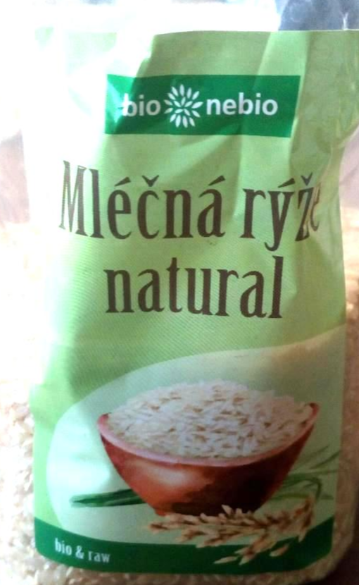 Fotografie - Mléčná rýže natural Bio nebio