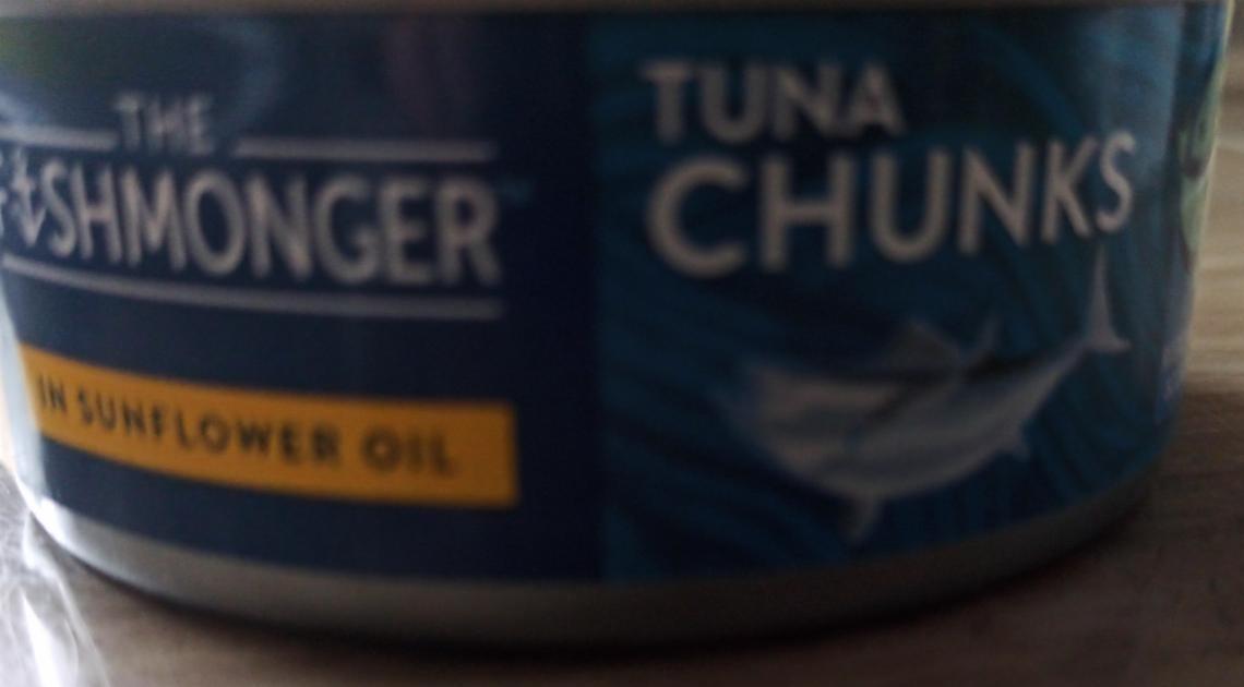 Fotografie - Tuna Chunks in Sunflower Oil The Fishmonger