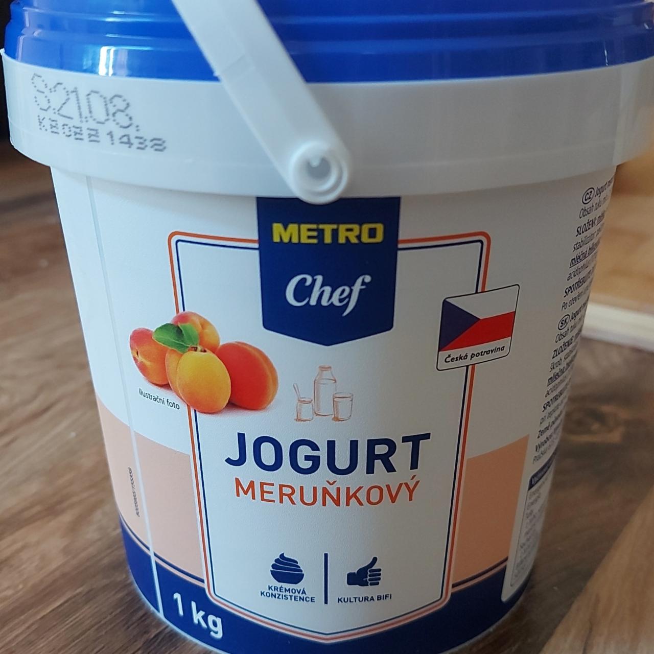 Fotografie - Jogurt meruňkový Metro Chef