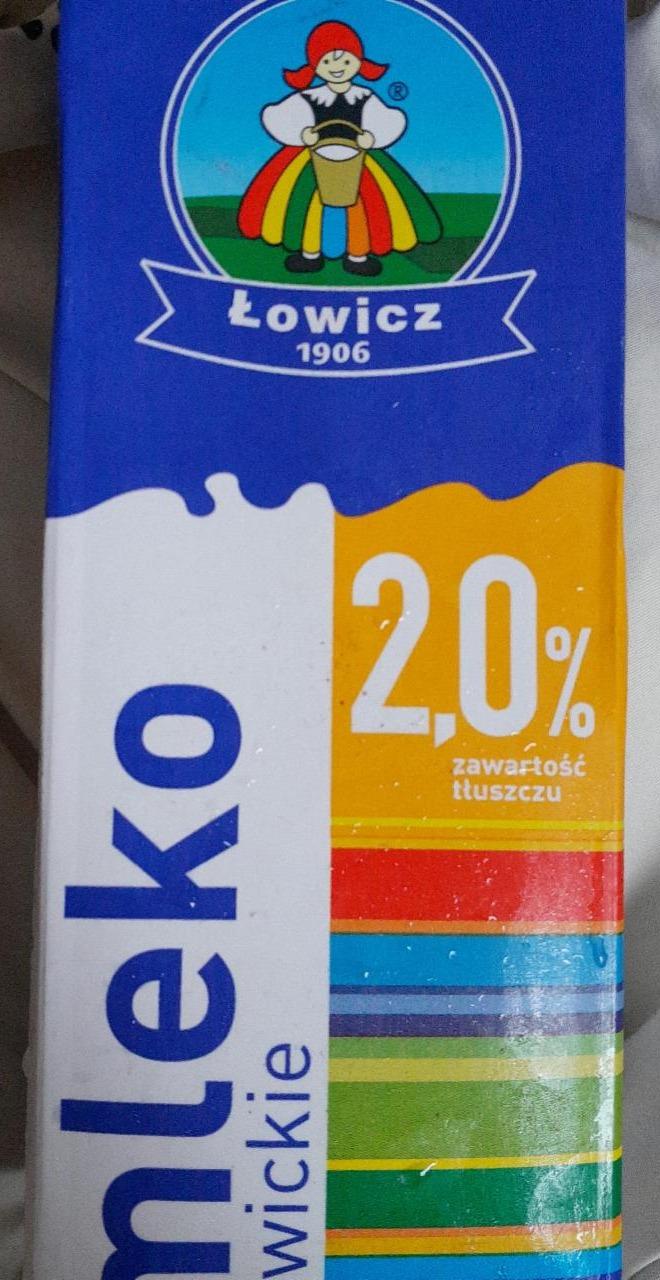 Fotografie - Mleko łowickie UHT 2,0% Łowicz