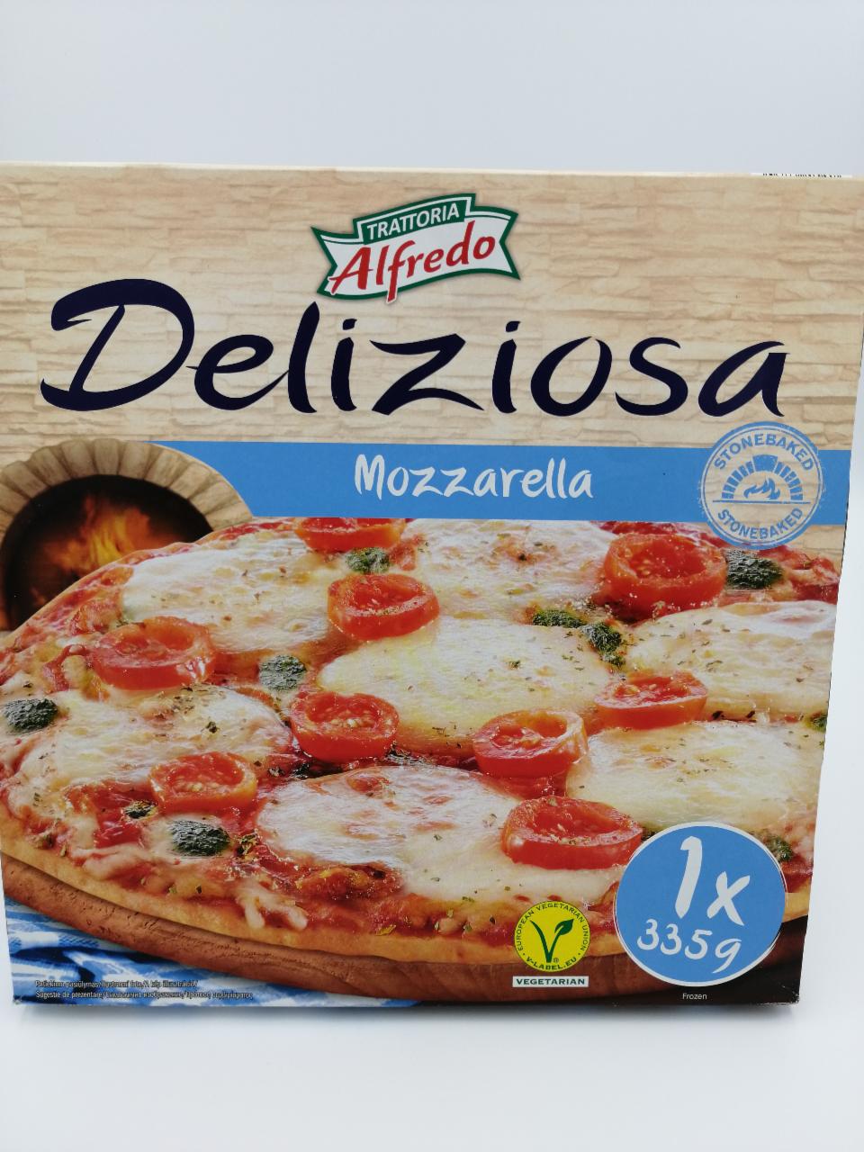 Fotografie - pizza Mozzarella Deliziosa Trattoria Alfredo