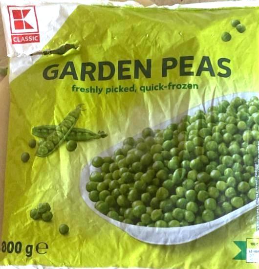 Fotografie - Garden peas freshly picked, quick-frozen K-Classic