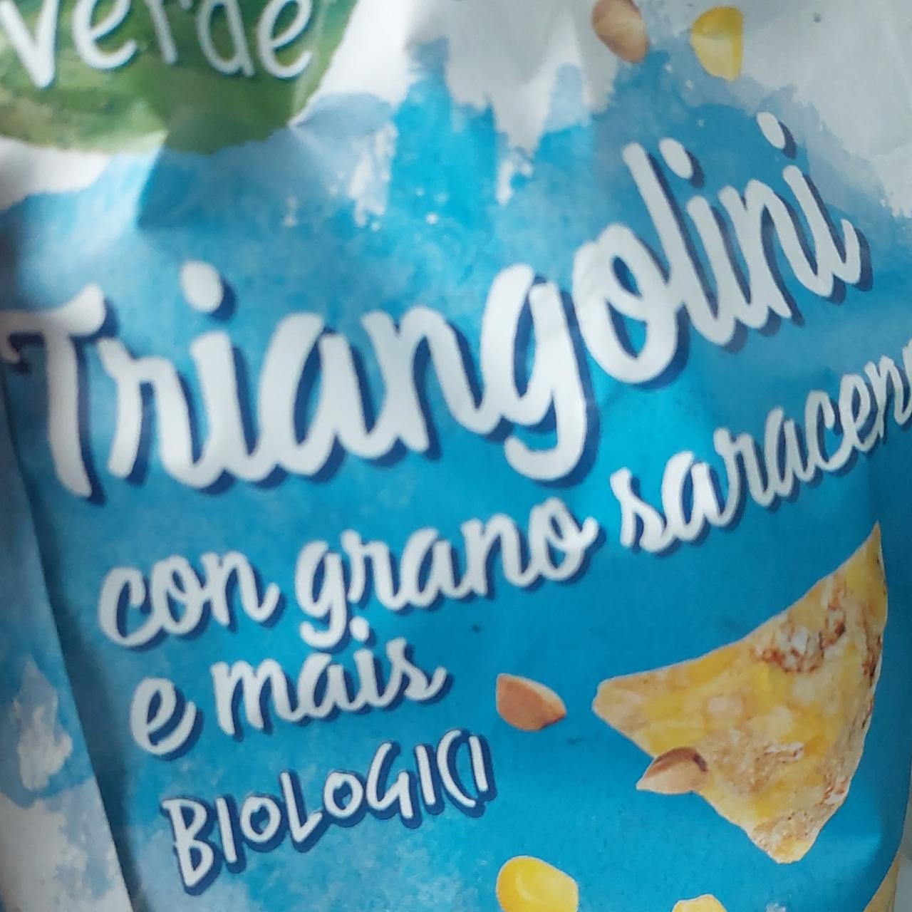 Fotografie - Bio Triangolini con grano saraceno e mais Vivi Verde