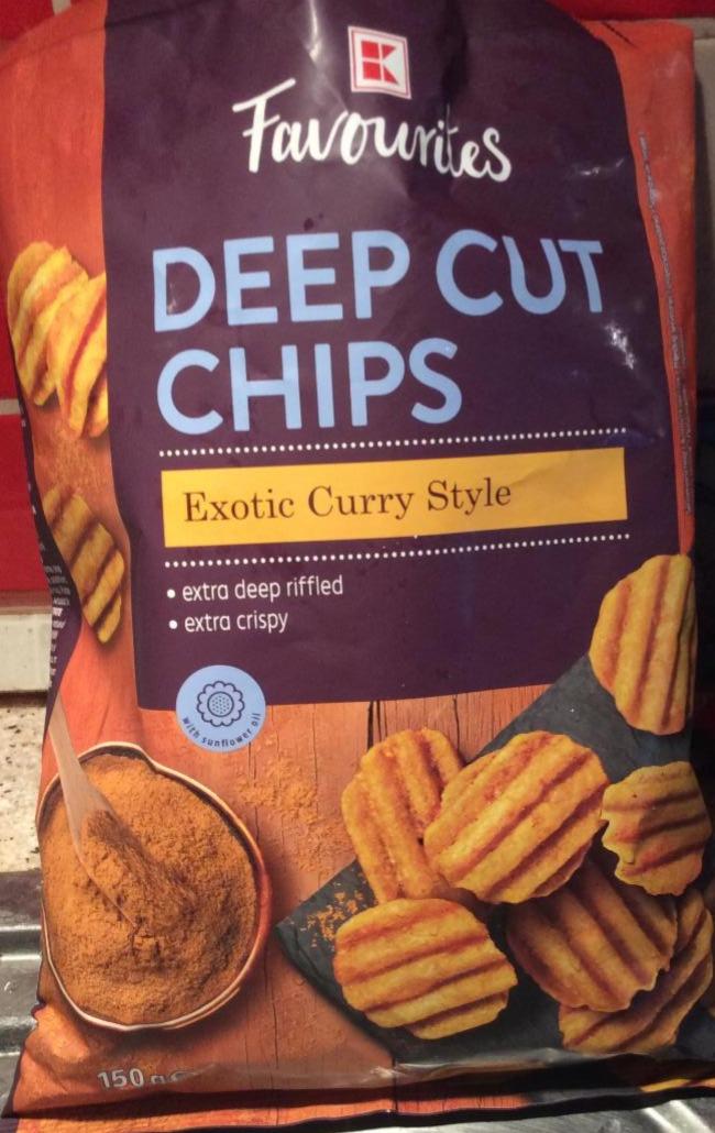 Fotografie - Deep Cut Chipsy Exotic Curry Style K-Favourites