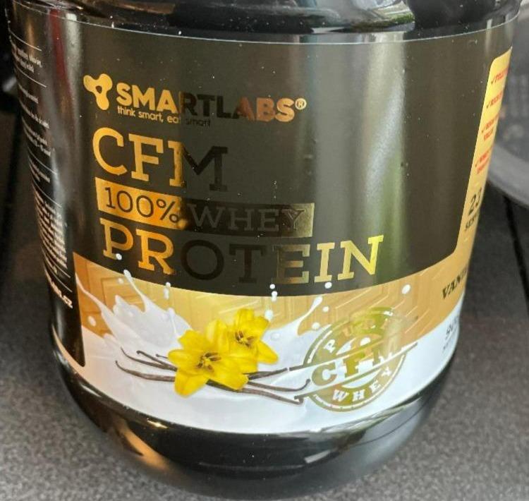Fotografie - CFM 100% Whey Protein vanilka Smartlabs