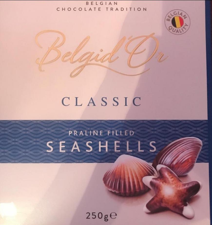 Fotografie - Belgid'Or Praline filled sea shells