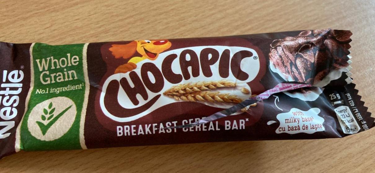 Fotografie - Chocapic breakfast cereal bar Nestlé