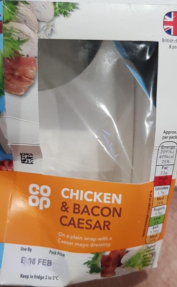 Fotografie - Chicken & Bacon Caesar Co-op
