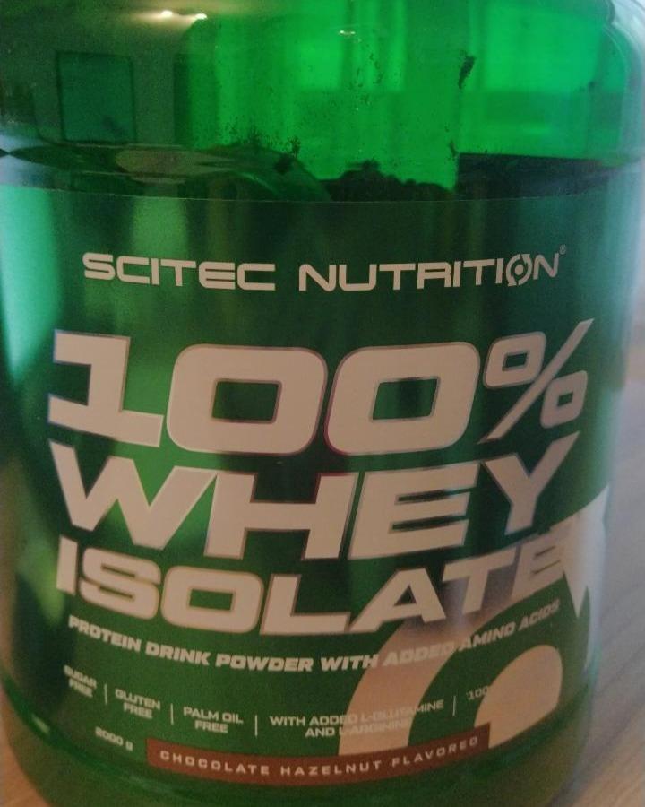 Fotografie - Protein 100% Whey Isolate Chocolate Scitec Nutrition