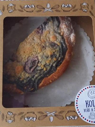 Fotografie - Královský koláč mák, švestky Globus
