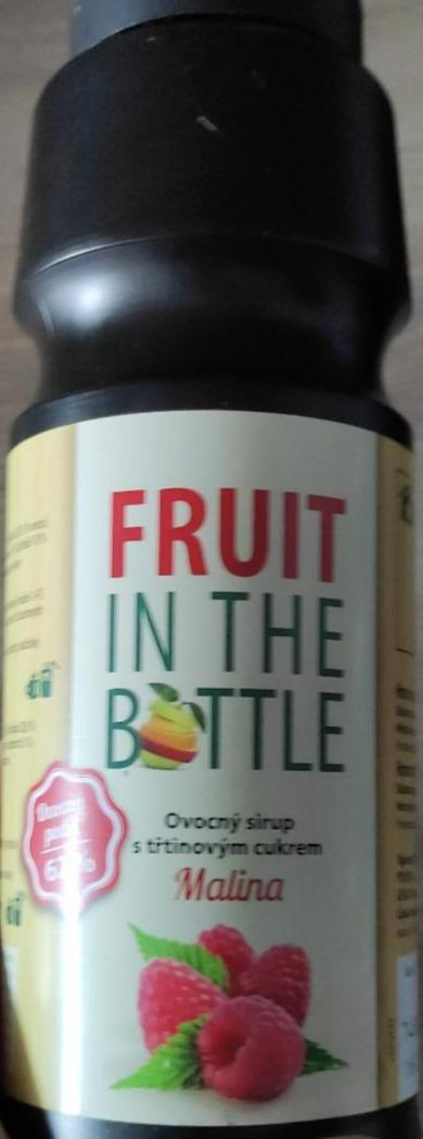 Fotografie - fruit in the bottle malina