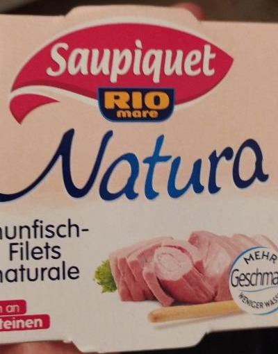 Fotografie - Thunfisch Filets naturale Saupiquet