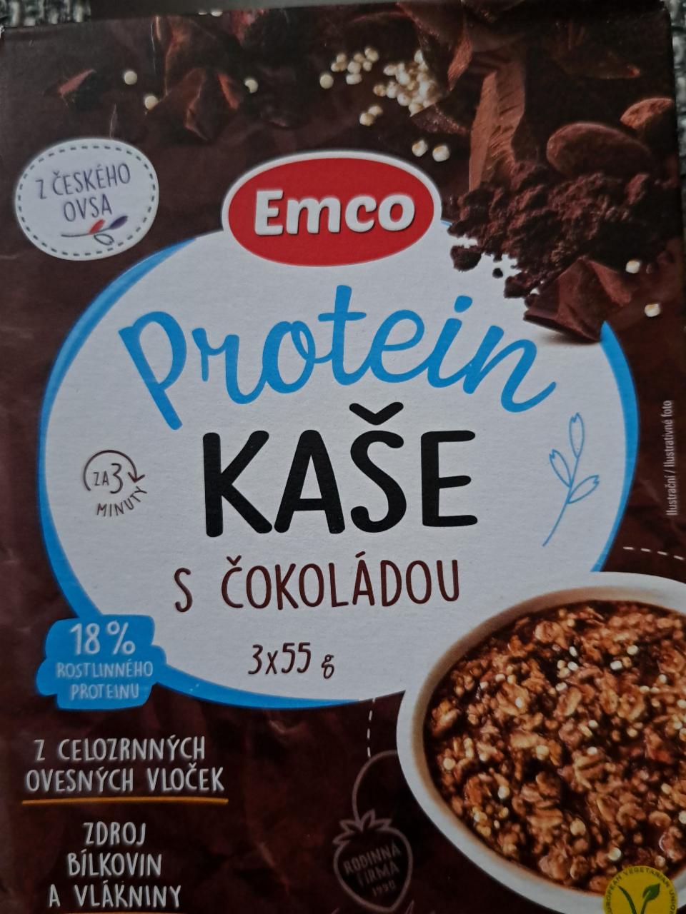 Fotografie - Protein kaše s čokoládou Emco