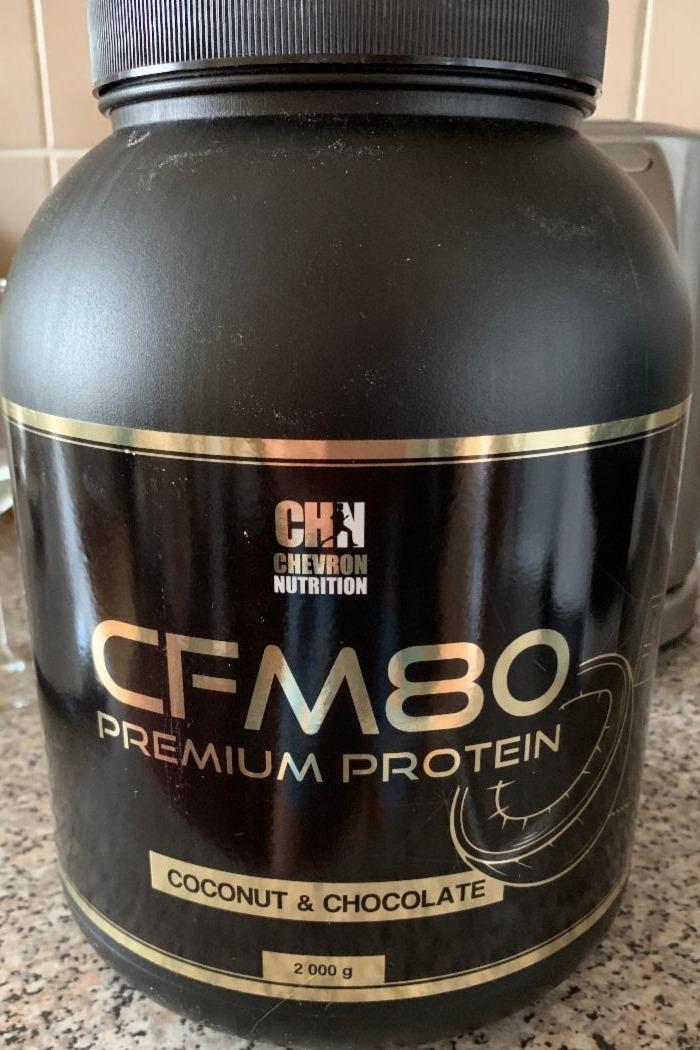 Fotografie - CFM80 Premium Protein Coconut & Chocolate Chevron Nutrition