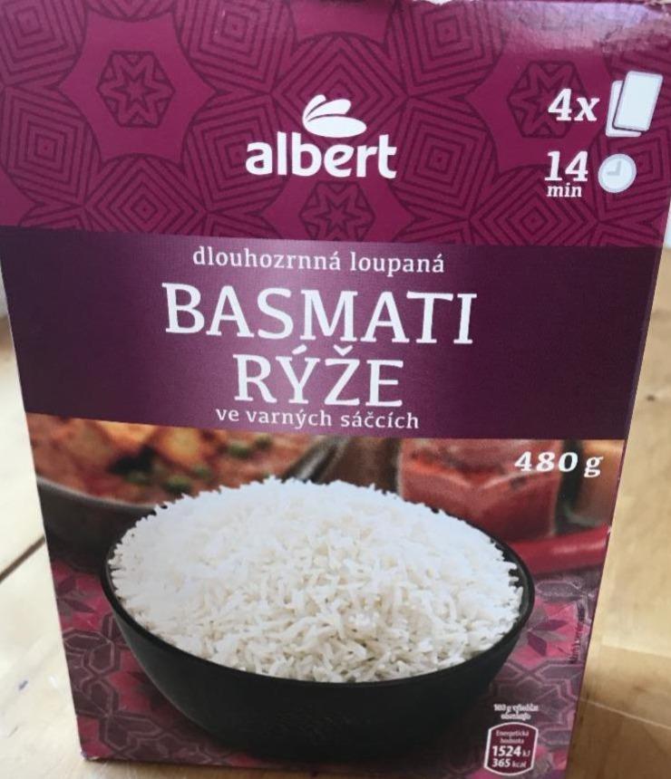 Fotografie - Dlouhozrnná loupaná basmati rýže ve varných sáčcích Albert