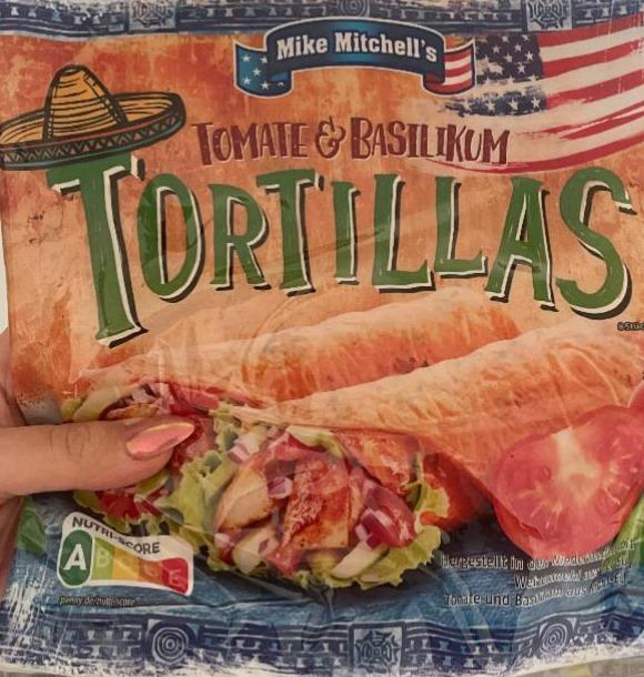 Fotografie - Tomate & Basilikum tortillas Mike Mitchell's