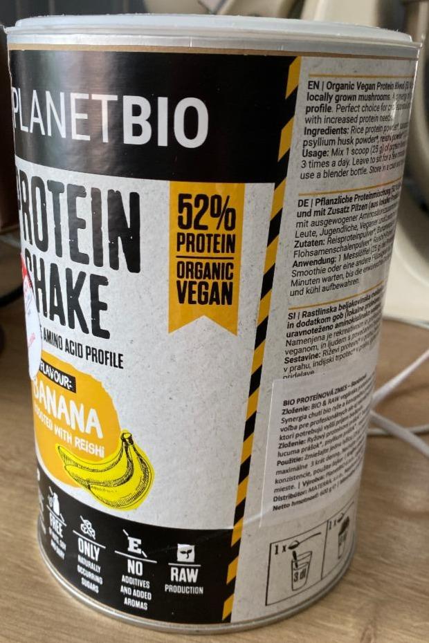 Fotografie - Protein shake banana PlanetBIO
