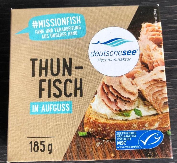 Fotografie - Thunfisch in aufguss DeutscheSee