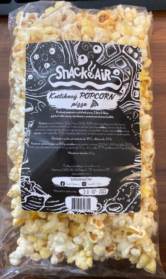 Fotografie - Kotlíkový popcorn pizza SnackAir