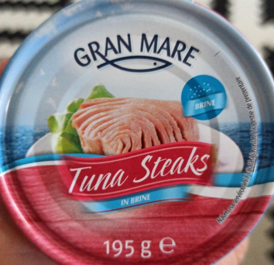 Fotografie - tuna stakes in brine Gran Mare