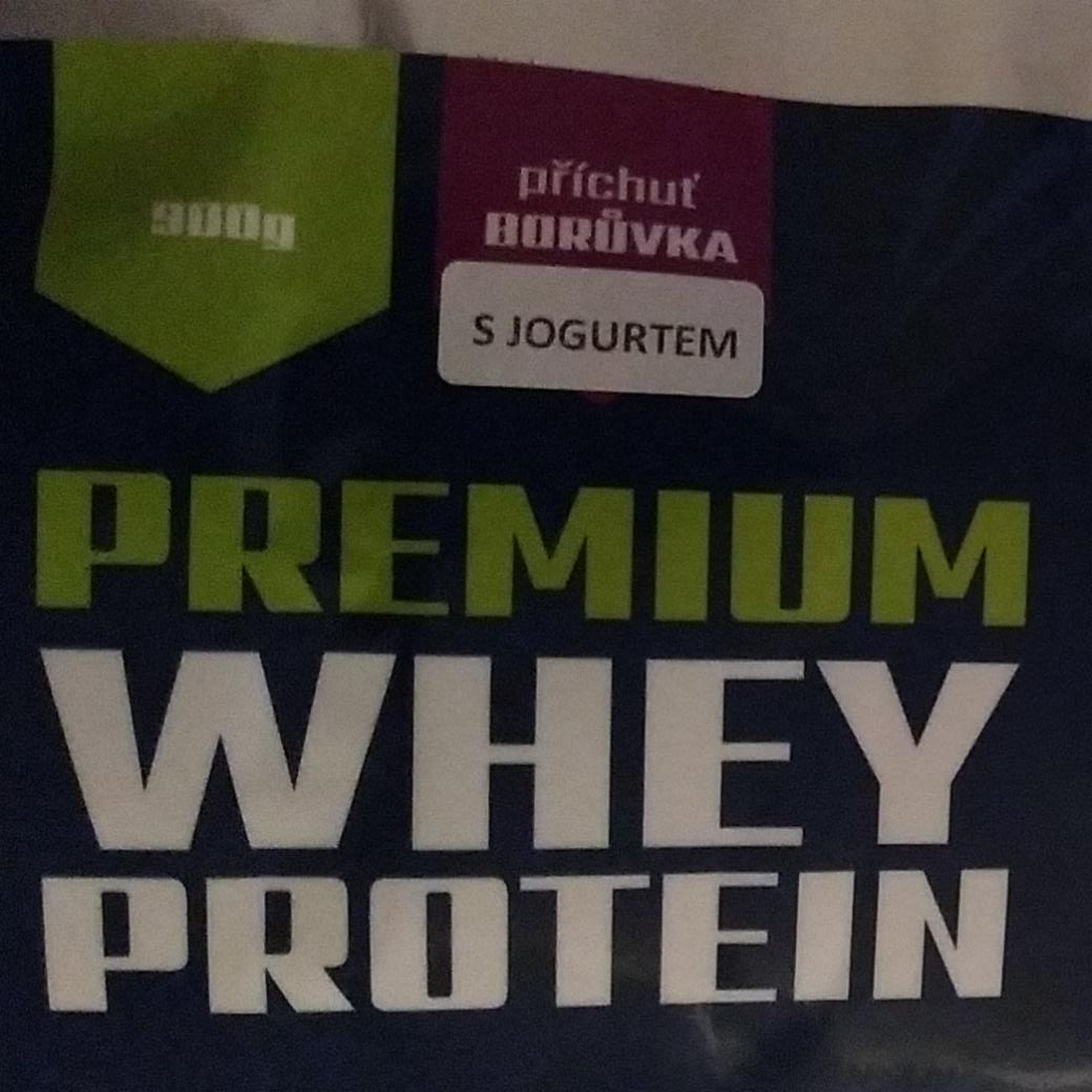 Fotografie - Premium whey protein borůvka s jogurtem Nutrifitness