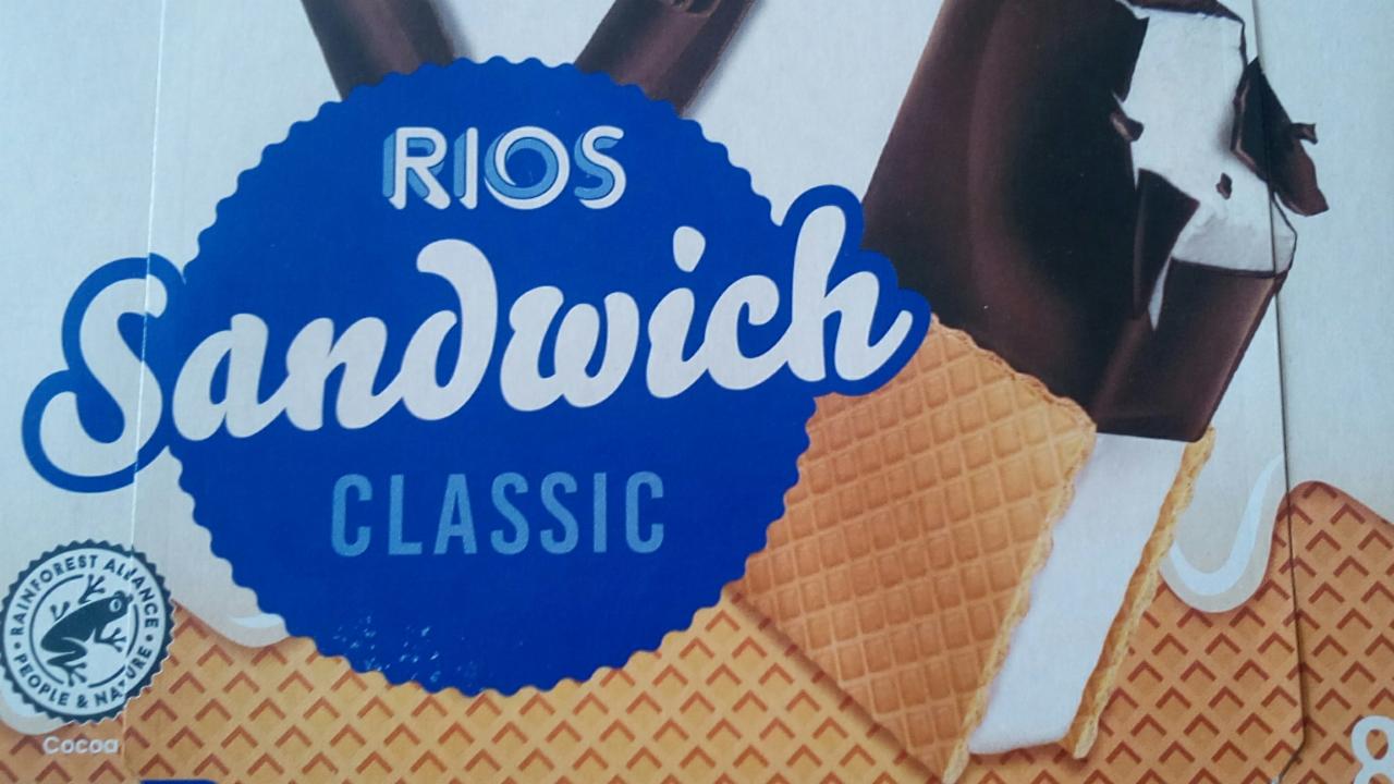 Fotografie - sandwich classic Rios