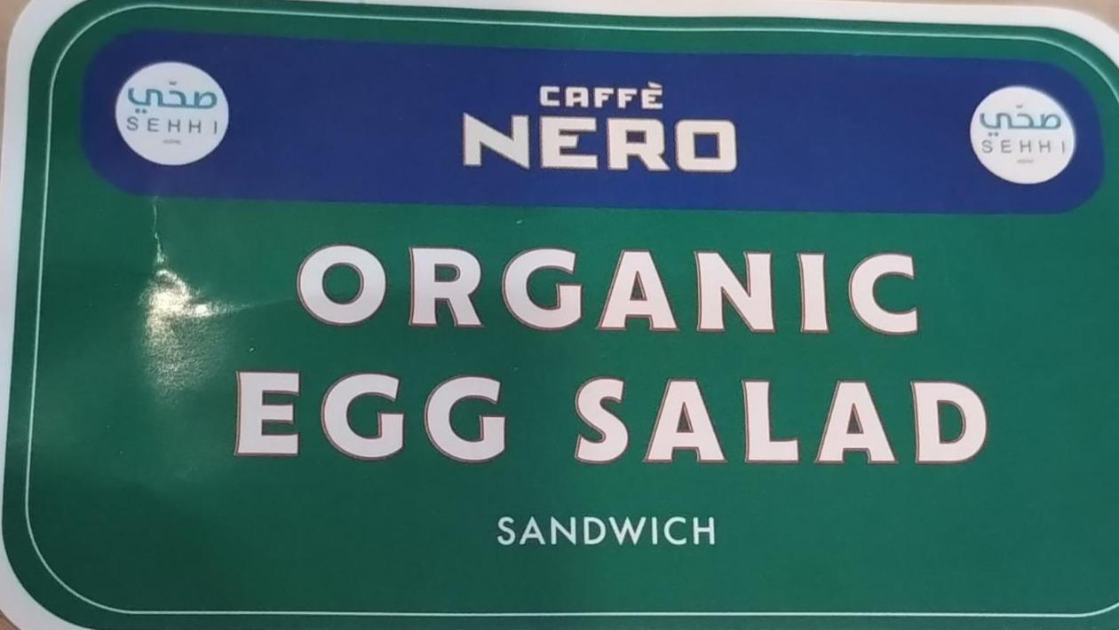 Fotografie - Organic egg salad sandwich Caffé Nero