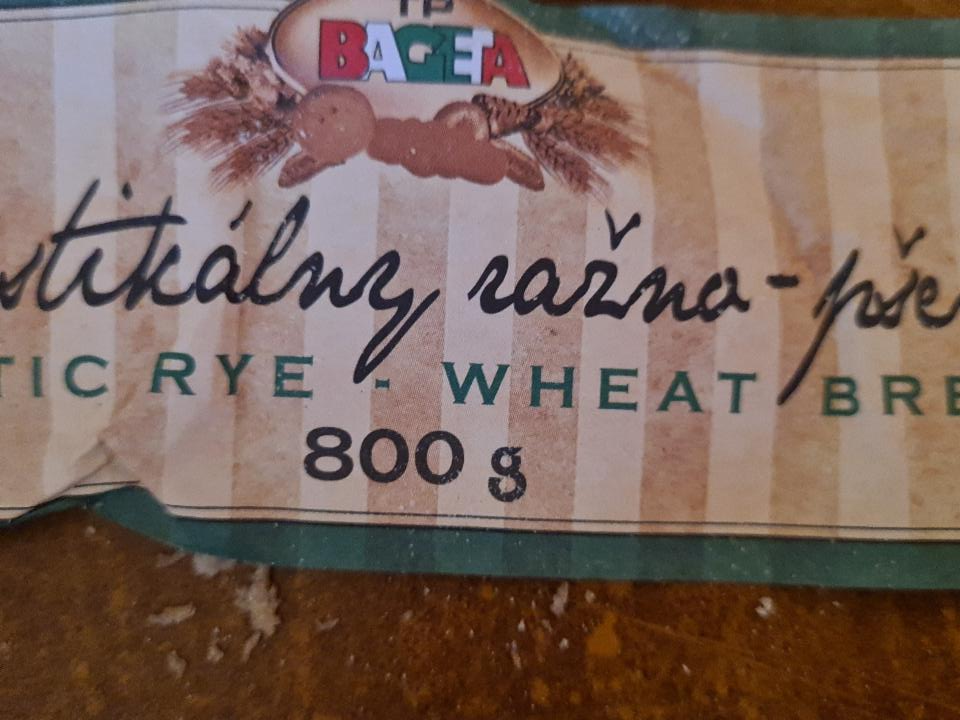 Fotografie - chléb rustikální žitno-pšeničný TP BAGETA