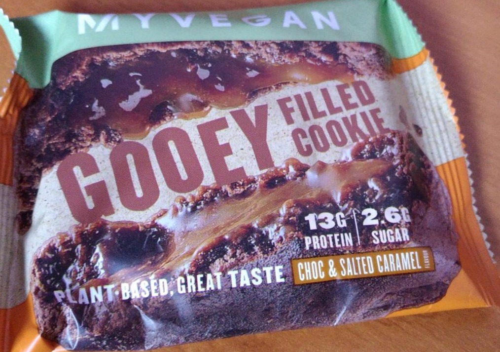 Fotografie - Gooey filled cookie Choc & Salted caramel MyVegan
