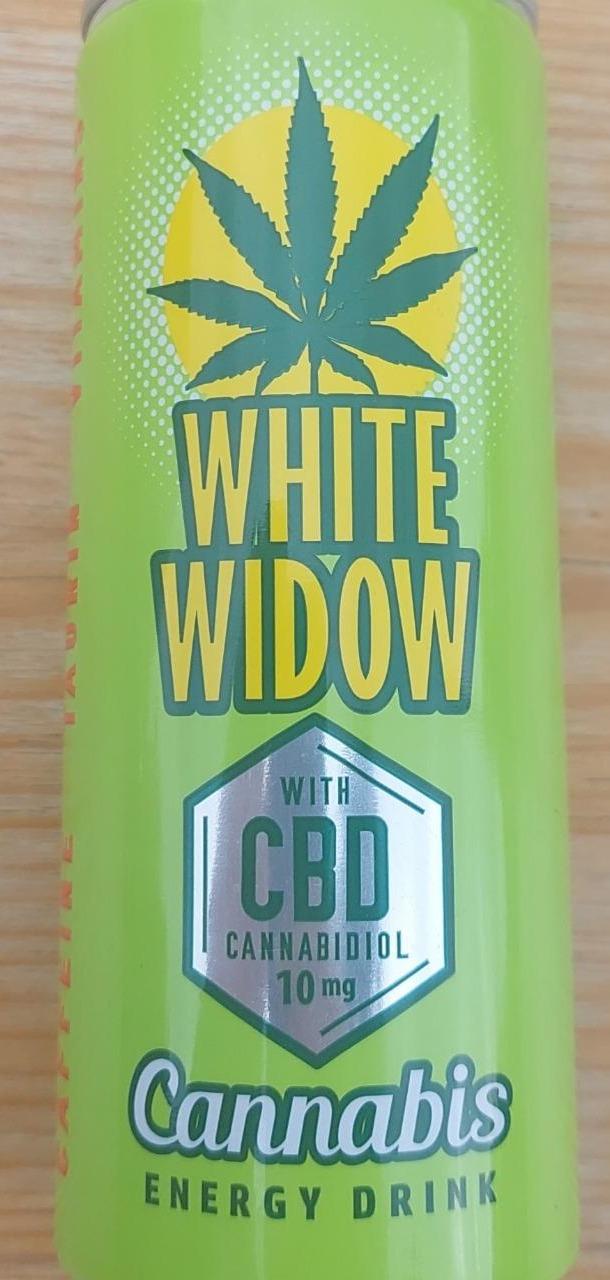Fotografie - CBD Cannabis energy drink White Widow