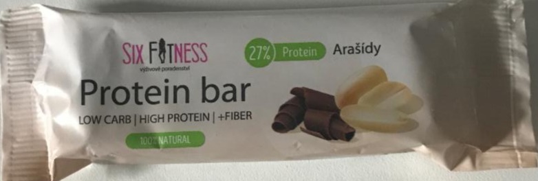 Fotografie - Six Fitness Protein bar arašídy