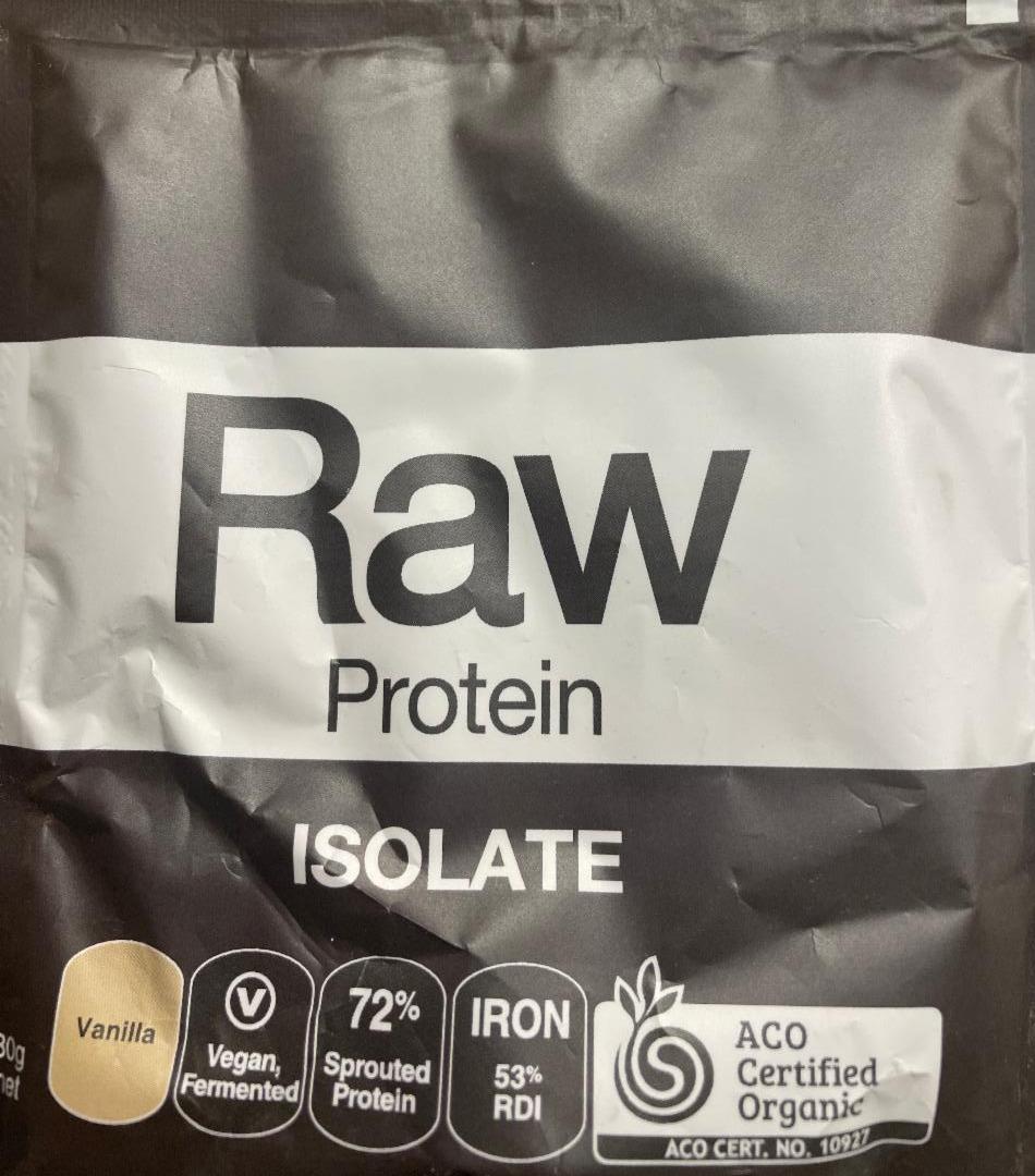 Fotografie - Raw Protein Isolate Vanilla