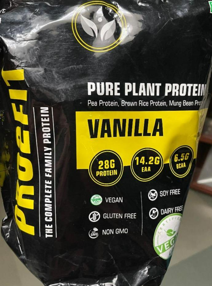 Fotografie - Pro2fit plant based vanilla protein