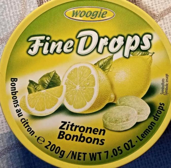 Fotografie - Woogie Fine Drops Zitronen Bonbons