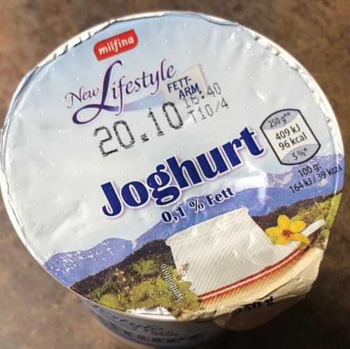 Fotografie - New Lifestyle joghurt 0,1% Fett Milfina