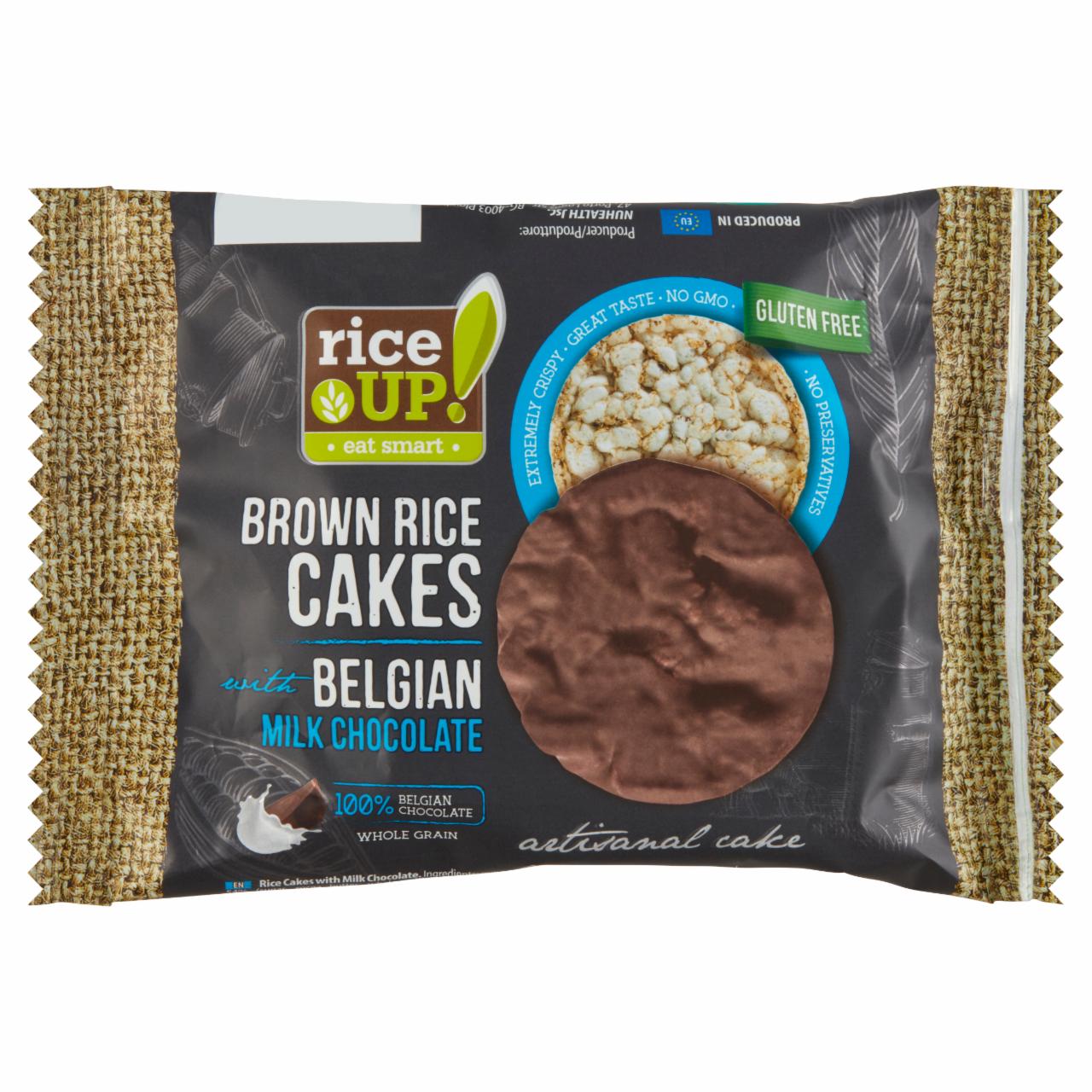 Fotografie - Brown Rice Cakes with Belgian Dark Chocolate Rice up!
