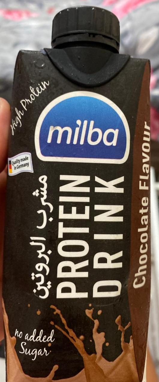 Fotografie - Protein Drink Chocolate Flavour Milba