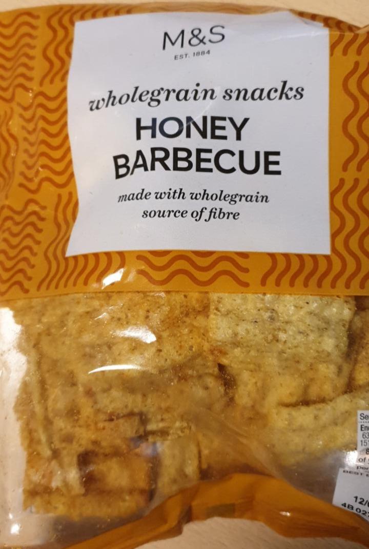 Fotografie - Honey Barbecue Wholegrain Snacks M&S