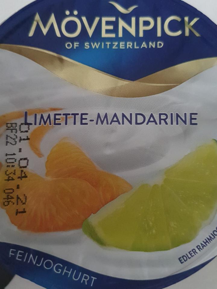 Fotografie - Mövenpick Limette Mandarine