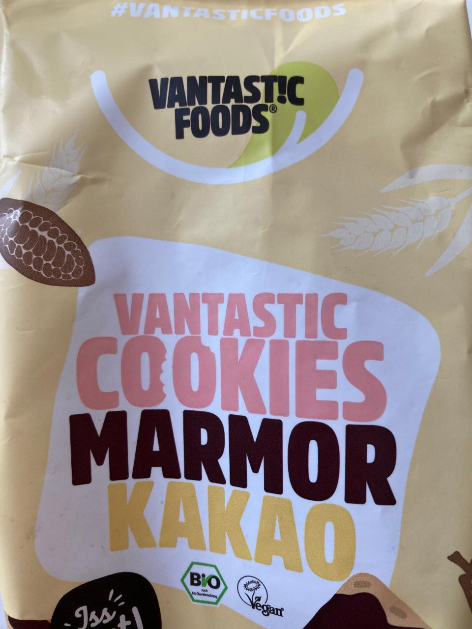 Fotografie - Vantastic Cookies marmor kakao Vantastic foods