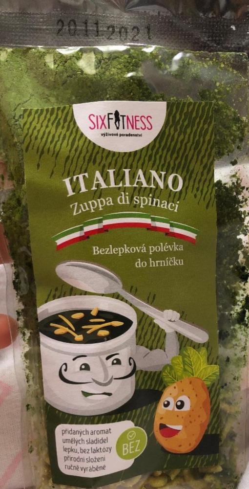 Fotografie - italiano zuppa di spinaci Sixfitness