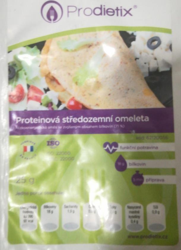 Fotografie - proteinová středozemní omeleta Prodietix
