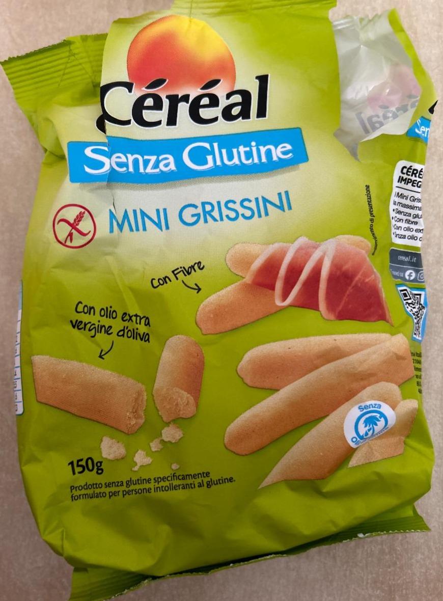 Fotografie - Mini Grissini senza glutine Céréal