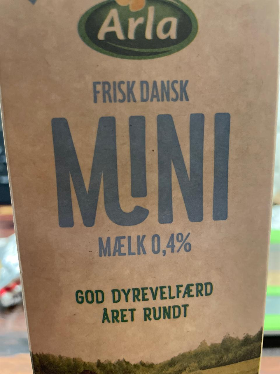 Fotografie - Mini Mælk 0,4% Arla