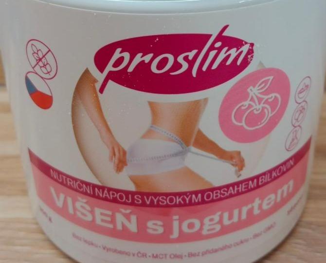 Fotografie - Proteinový koktejl višeň s jogurtem Proslim