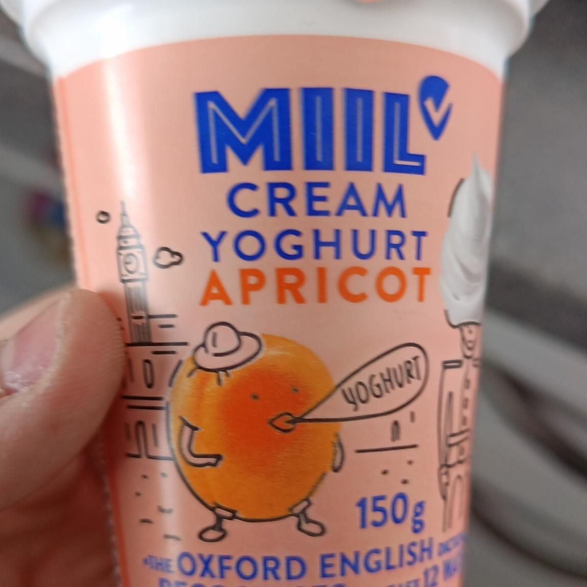 Fotografie - Cream Yoghurt Apricot Miil